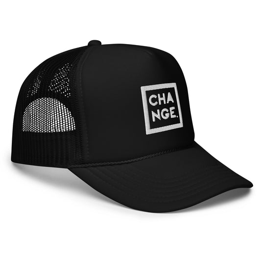 Change Box Logo Foam Trucker Hat